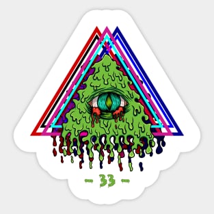 All Seeing Eye Sticker